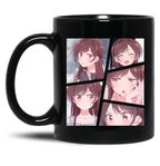 Chizuru Black Coffee Mug, Gift Coffee Mug