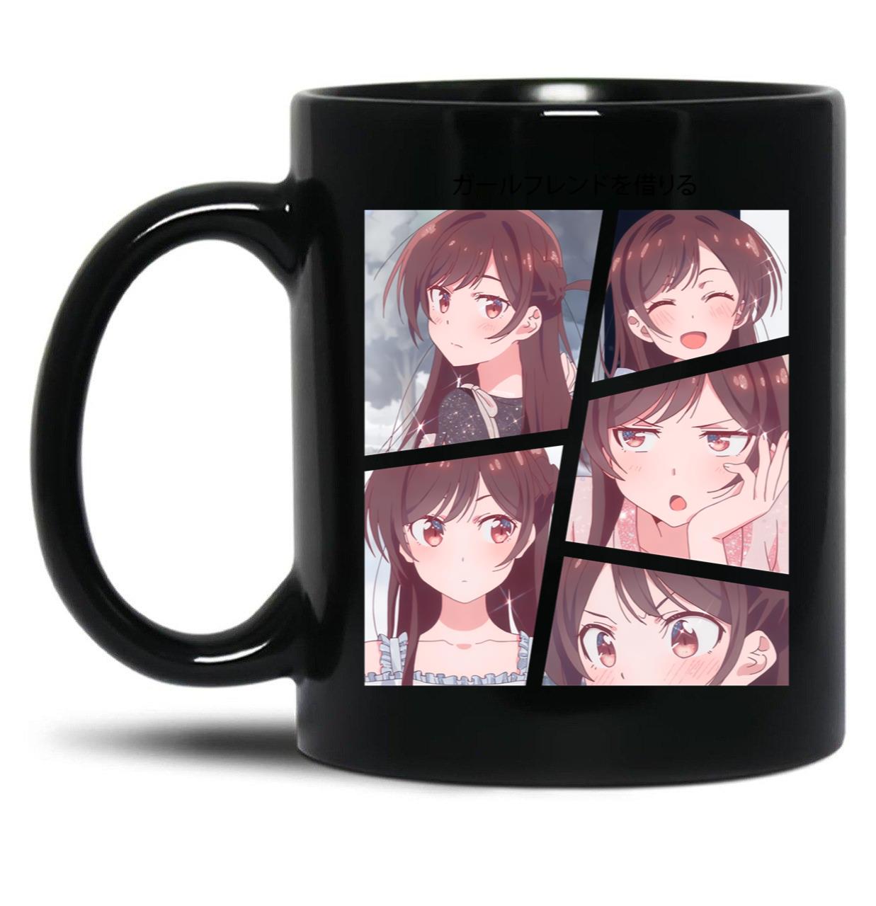 Chizuru Black Coffee Mug, Gift Coffee Mug