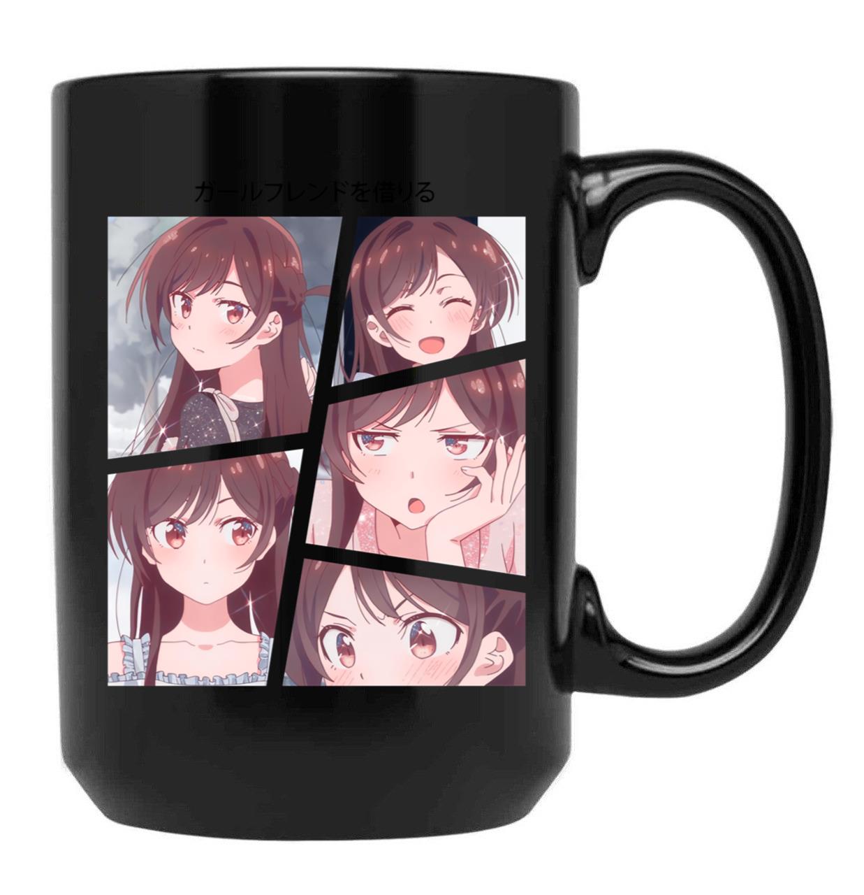Chizuru Black Coffee Mug, Gift Coffee Mug