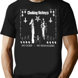 Choking Victim The Punk Rock Vintage Art T-Shirt for Men & Women, T-Shirts Graphic Tee - Black