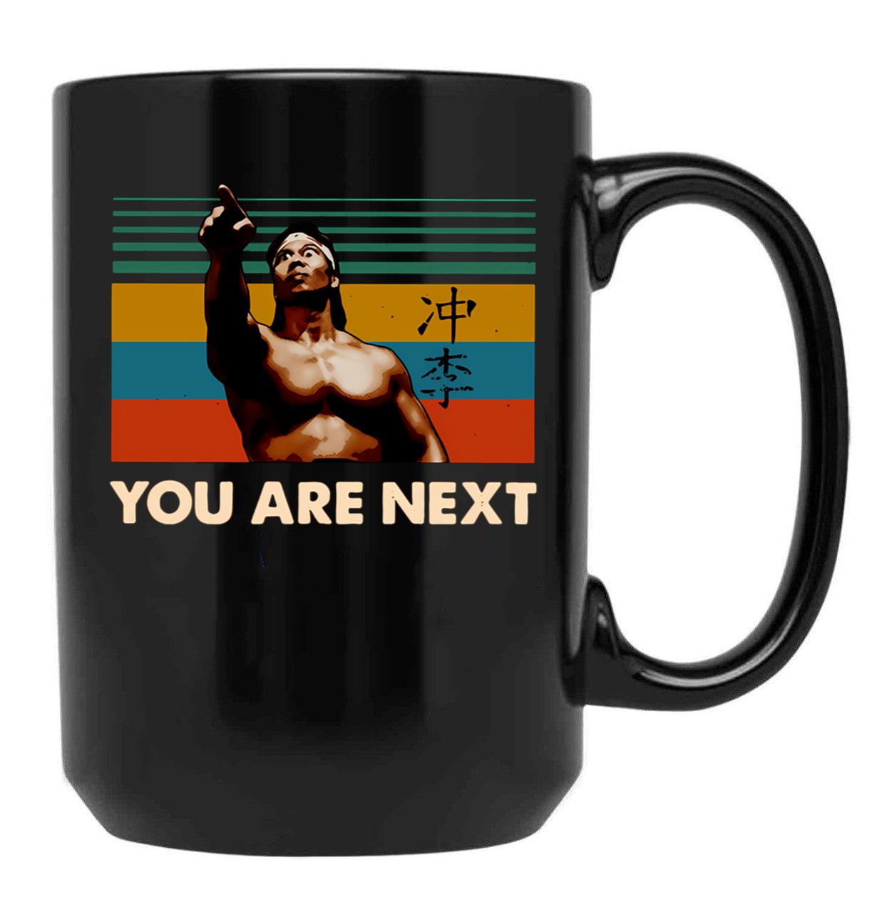 Chong Li You Are Next Vintage Black Coffee Mug, Gift Coffee Mug