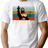 Chong Li You Are Next Vintage Premium Heavyweight Cotton T-Shirt - White
