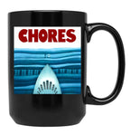 Chores Black Coffee Mug, Gift Coffee Mug