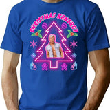 Christmas Kenergy T-Shirt for Men & Women, T-Shirts Graphic Tee - Blue