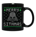 Christmas Merry Sithmas Holiday T-Shirt Black Coffee Mug, Gift Coffee Mug - Black
