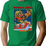Christmas Safety T-Shirt for Men & Women, T-Shirts Graphic Tee - Green