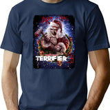 Christmas Terrifier 3 T-Shirt for Men & Women, T-Shirts Graphic Tee - Navy