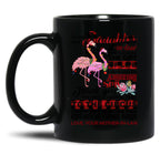 Christmas - To My Daughter-In-Law - Flamingo - Circus Black Coffee Mug