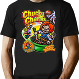 Chucky Charms V2 Essential Premium Heavyweight Cotton T-Shirt - Black