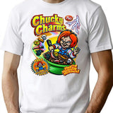 Chucky Charms V2 Essential Premium Heavyweight Cotton T-Shirt - White