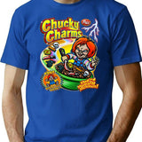 Chucky Charms V2 Essential Premium Heavyweight Cotton T-Shirt - Blue