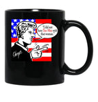 Chuys Bill Black Coffee Mug, Gift Coffee Mug - Black