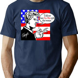 Chuys Bill Premium Heavyweight Cotton T-Shirt - Navy