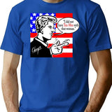 Chuys Bill Premium Heavyweight Cotton T-Shirt - Blue