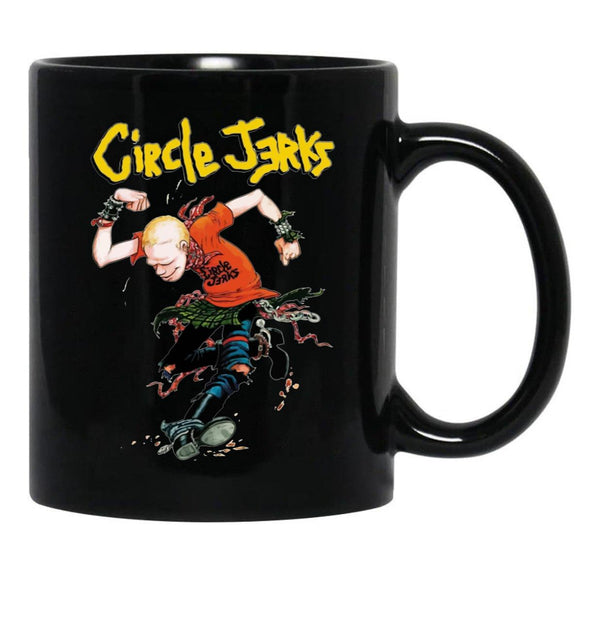 Circle Jerks Skankman Black Coffee Mug, Gift Coffee Mug - Black