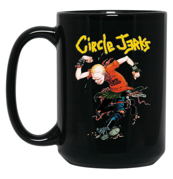 Circle Jerks Skankman Black Coffee Mug, Gift Coffee Mug - Black