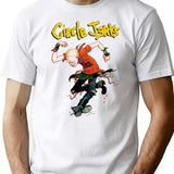 Circle Jerks Skankman Premium Heavyweight Cotton T-Shirt - White