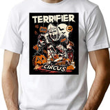 Circus Art T-Shirt for Men & Women, T-Shirts Graphic Tee - White