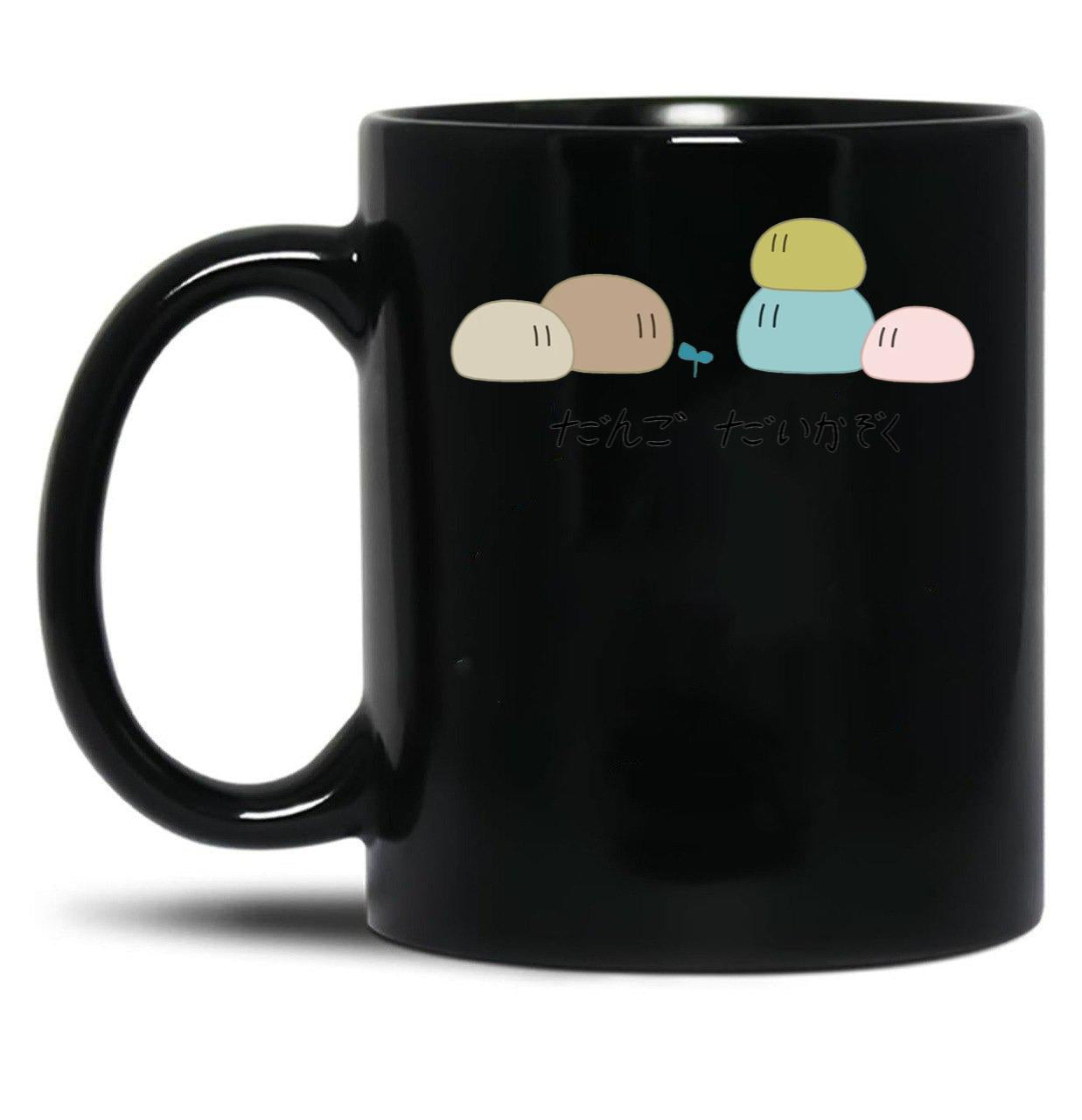 Clannad Dango Daikazoku Black Coffee Mug, Gift Coffee Mug