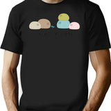 Clannad Dango Daikazoku Premium Heavyweight Cotton T-Shirt - Black