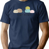 Clannad Dango Daikazoku Premium Heavyweight Cotton T-Shirt - Navy