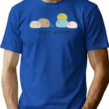 Clannad Dango Daikazoku Premium Heavyweight Cotton T-Shirt - Blue