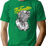 Classic British Motorcycle Engine - Velocette Ktt350 T-Shirt for Men & Women, T-Shirts Graphic Tee - Green
