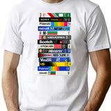 Classic Full Stack Of Retro Blank Vhs Tapes T-Shirt for Men & Women, T-Shirts Graphic Tee - White