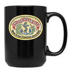 Classic Vintage Anchor Premium Steam Beer Black Coffee Mug, Gift Coffee Mug