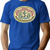 Classic Vintage Anchor Premium Steam Beer Premium Heavyweight Cotton T-Shirt - Blue