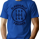 Classically Trained T-Shirt for Men & Women, T-Shirts Graphic Tee - Blue