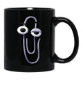 Clippy (2) Black Coffee Mug, Gift Coffee Mug - Black