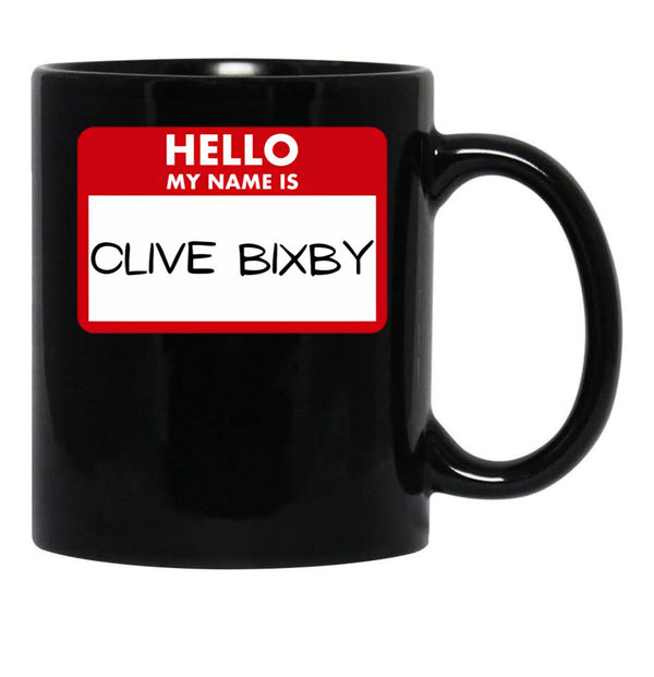Clive Bixby Black Coffee Mug, Gift Coffee Mug - Black