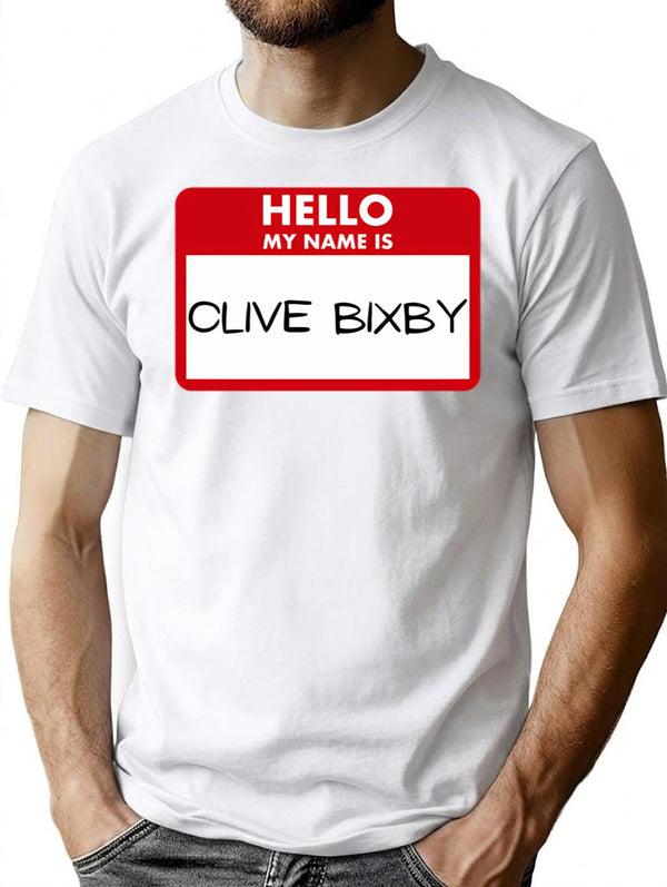 Clive Bixby Premium Heavyweight Cotton T-Shirt - White