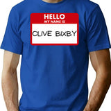 Clive Bixby Premium Heavyweight Cotton T-Shirt - Blue