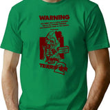 Clown Art T-Shirt for Men & Women, T-Shirts Graphic Tee - Green