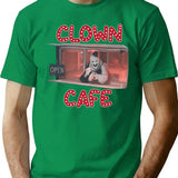 Clown Cafe T-Shirt for Men & Women, T-Shirts Graphic Tee - Green