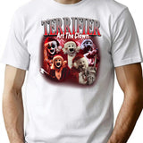 Clown Christmas Halloween Horror Movie Horror T-Shirt for Men & Women, T-Shirts Graphic Tee - White
