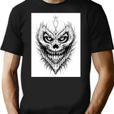 Clown Girl T-Shirt for Men & Women, T-Shirts Graphic Tee - Black