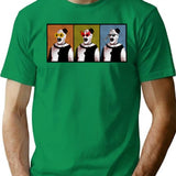 Clown Goofin T-Shirt for Men & Women, T-Shirts Graphic Tee - Green