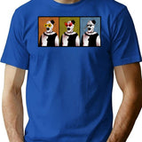 Clown Goofin T-Shirt for Men & Women, T-Shirts Graphic Tee - Blue