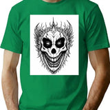 Clown Machine (2) T-Shirt for Men & Women, T-Shirts Graphic Tee - Green
