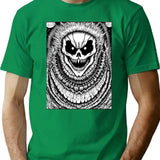 Clown Machine T-Shirt for Men & Women, T-Shirts Graphic Tee - Green