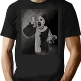 Clown Movie Poster T-Shirt for Men & Women, T-Shirts Graphic Tee - Black