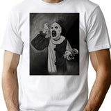 Clown Movie Poster T-Shirt for Men & Women, T-Shirts Graphic Tee - White
