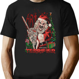 Clown Santa Terrifier T-Shirt for Men & Women, T-Shirts Graphic Tee - Black