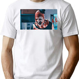 Clown Terrifier Horror Scary Movie T-Shirt for Men & Women, T-Shirts Graphic Tee - White