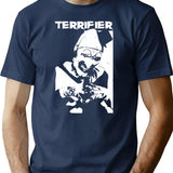 Clown That The Bad Guy Xmas T-Shirt for Men & Women, T-Shirts Graphic Tee - Navy