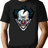 Clown T-Shirt for Men & Women, T-Shirts Graphic Tee - Black