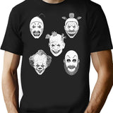 Clowning Around T-Shirt for Men & Women, T-Shirts Graphic Tee - Black